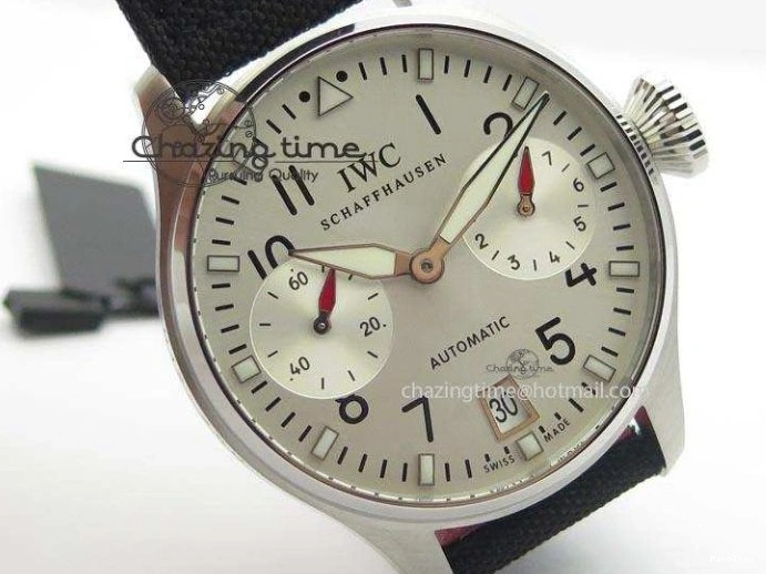 MIROTIME 0426 Big Pilot Real PR IW500432 DFB Limited Edition ZF 1:1 Best Edition On Black Nylon Strap A Fashionable 7276